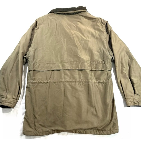 Casualman Jacket Tan Size 40 Soft & Warm Zip & Button Up Large Pockets - Picture 12 of 13